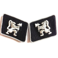 SS Legion Norwegian officer collar tabs - 1 pair