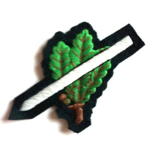 Jager Ski Cap Badge