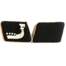 SS Wiking officer collar tabs - 1 pair
