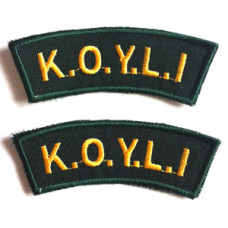 Kings Own Yorkshire Light Infantry Shoulder Titles