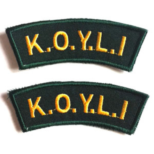 Kings Own Yorkshire Light Infantry Shoulder Titles