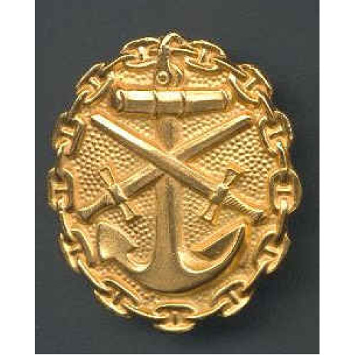 WW2 German Navy Wound badge
