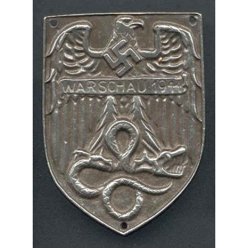 WW2 German Warsaw Shield Medal