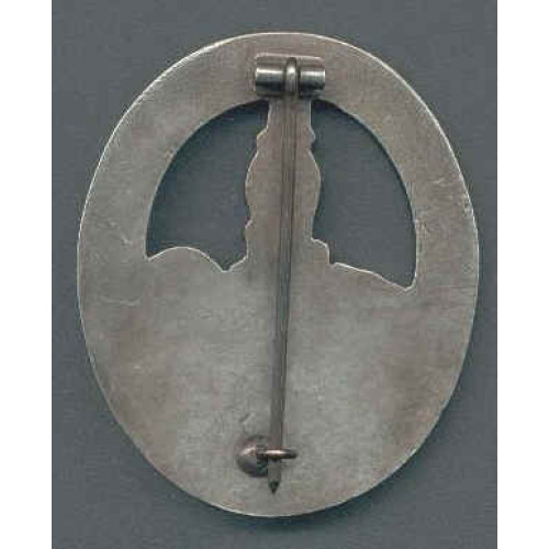 WW2 German Anti-Partizan badge (silver)