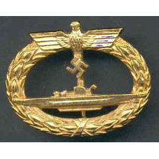WW2 German Kriegsmarine Submarine warfare badge