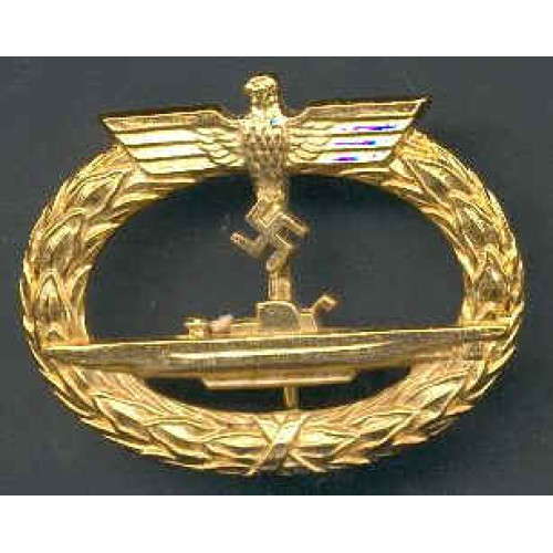 WW2 German Kriegsmarine Submarine warfare badge