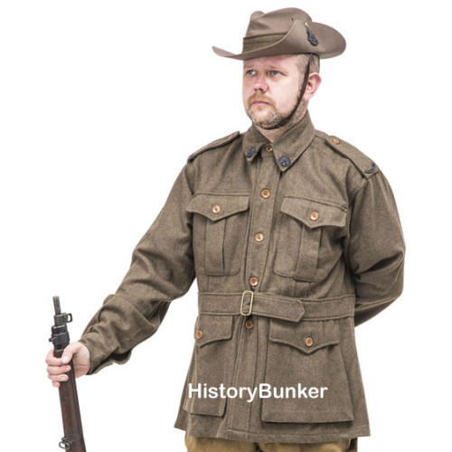WW1 Australian 1st pattern Army tunic - WW1 ANZAC uniforms -WW1 AIF uniform - world war one australian army uniforms