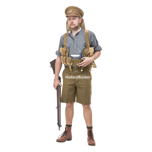 WW1 British Uniform Gallipoli 1915 with webbing FOR HIRE