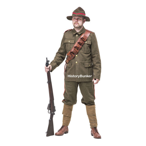 WW1 New Zealand uniform at 1914 - First World War uniforms