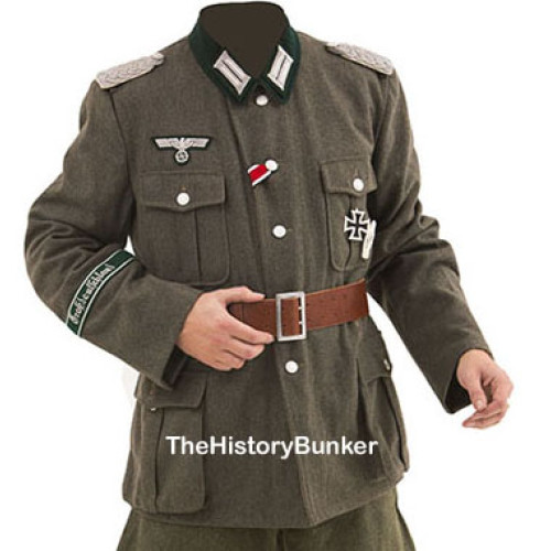 WW2 German M36 officers tunic with insignia