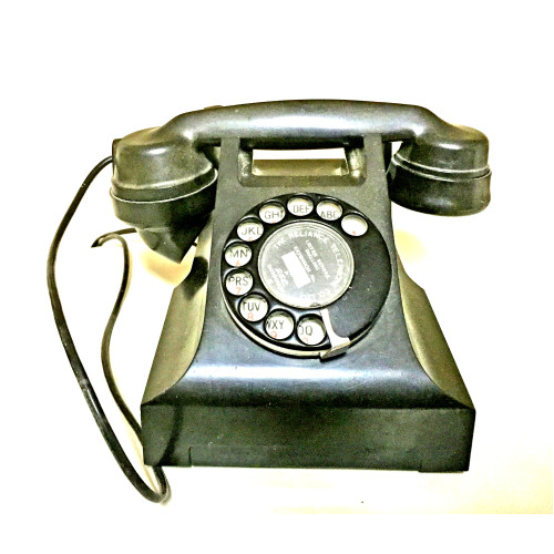 MILITARY PROP HIRE - Vintage dial telephone for hire