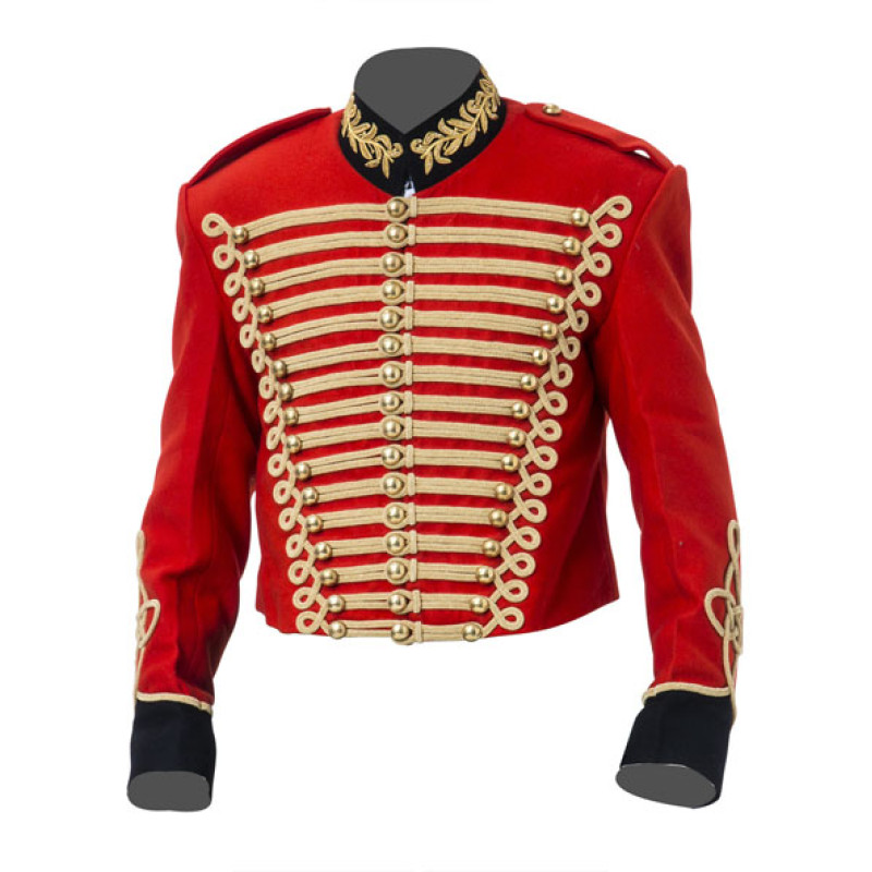 British Army Cavalry Jacket Pelisse - Steampunk Military Uniform