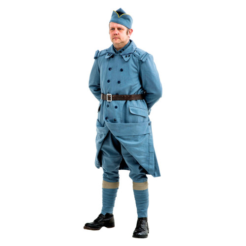WW1 French army Horizon Blue Overcoat