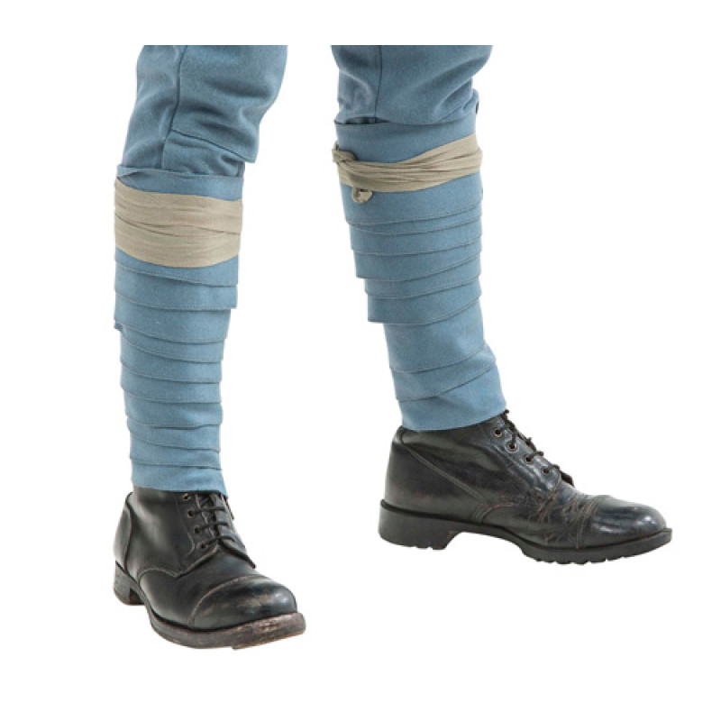WW1 French army Horizon Blue Puttees Legwraps