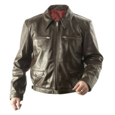 WW2 German Luftwaffe Eric Hartmann leather jacket BROWN