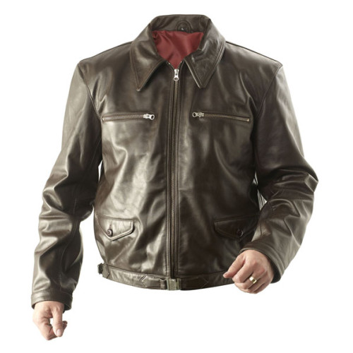WW2 German Luftwaffe Eric Hartmann leather jacket BROWN
