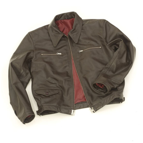 WW2 German Luftwaffe Eric Hartmann leather jacket BROWN