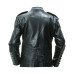 Leather Hussars Jacket with Grey Frogging