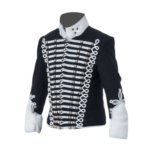 Napoleonic uniforms - Napoleonic Prussian Hussars jacket Pelisse - Steampunk Military uniforms