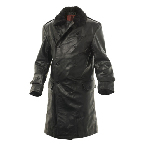 WW2 Soviet Navy officer leather coat