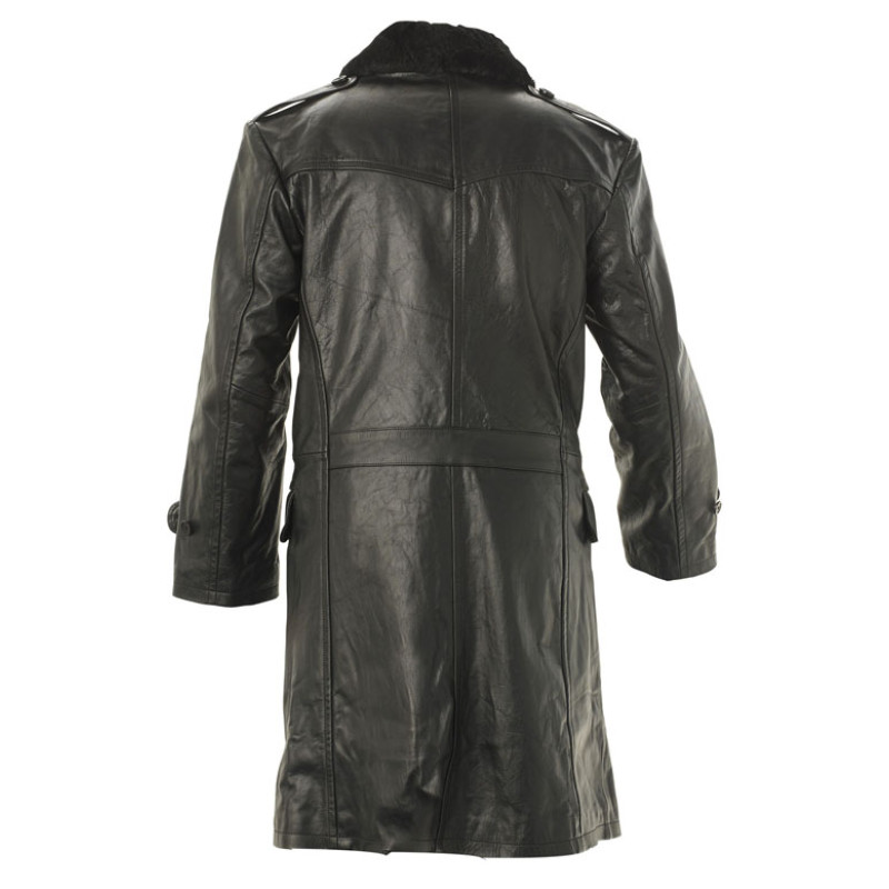 WW2 Soviet Navy officer leather coat