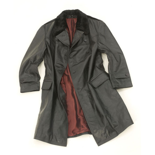 WW2 Soviet Navy officer leather coat