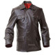 WW2 Soviet Red Army tank crew leather jacket - brown leather - vintage leather jacket