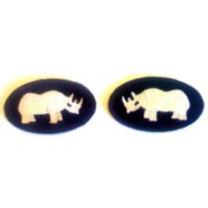 1st Armoured Division - WW2 British Insignia  - 1 Pair