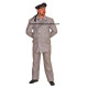 U-boat Kriegsmarine leather Deck jacket - Kriegsmarine leather jacket - GREY - TUNIC ONLY
