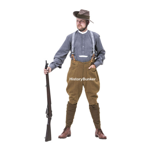 WW1 Australian 2nd pattern Army breeches- ww1 ANZAC uniforms - WW1 AIF uniforms - 1st world war uniforms