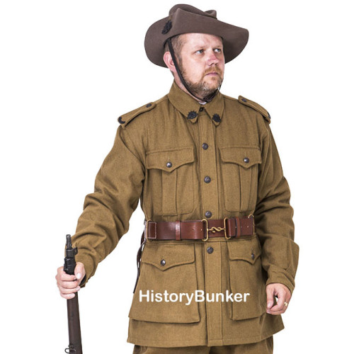 WW1 Australian 2nd pattern Army tunic - WW1 ANZAC uniforms -WW1 AIF uniform - world war one australian army uniforms