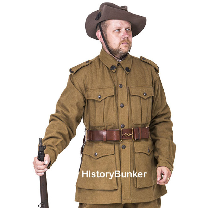 WW1 Australian 2nd pattern Army tunic - WW1 ANZAC uniforms -WW1 AIF uniform - world war one australian army uniforms