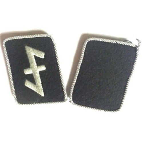 23rd Division Nederland SS Officers Collar Tabs - 1 Pair