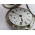 1860 Fusee Full Hunter pocket watch solid silver case