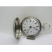 1860 Fusee Full Hunter pocket watch solid silver case