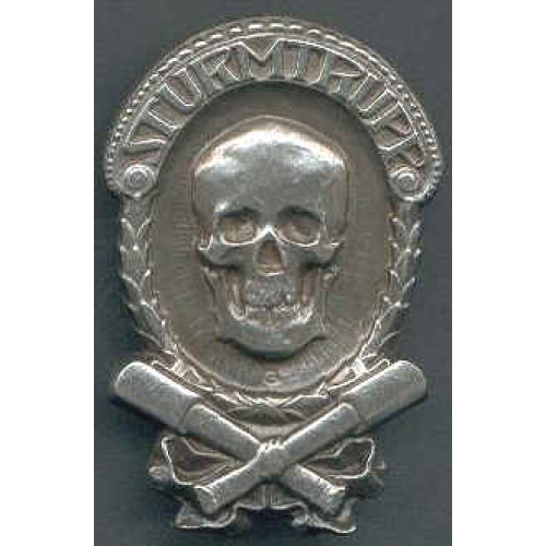 WW1 German Stormtrooper badge