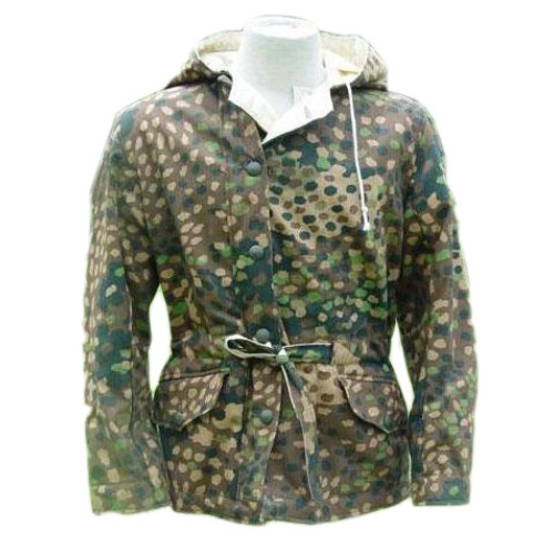 WW2 German WW2 Pea dot camouflage reversible winter parka