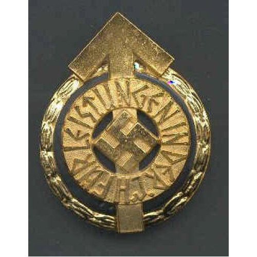 WW2 German Hitler Youth Golden Leader Badge