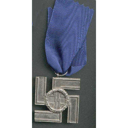 WW2 German SS Long Service Medal 12 years