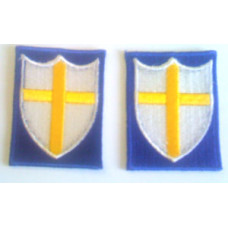 8th Army -  1 Pair - WW2 British Insignia