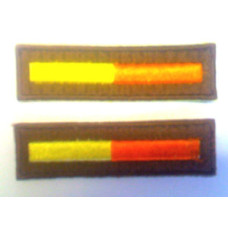 Branch of Service - Artillery - 1 Pair