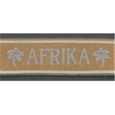 Afrika Korps Cuff Title - Officers Style