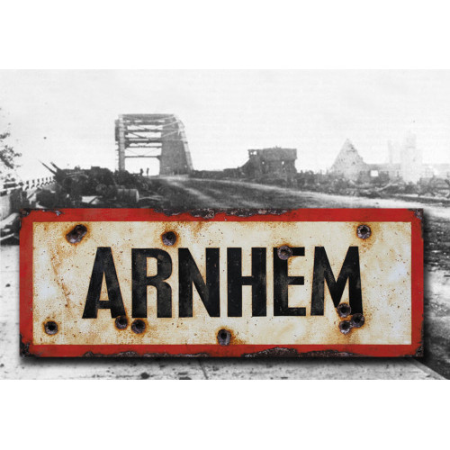 Arnhem - Vintage Road and Place Name Sign