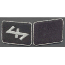 SS Brigade and SS Nederland Foreign Volunteer Collar tabs