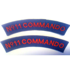 No 11 Commando shoulder titles