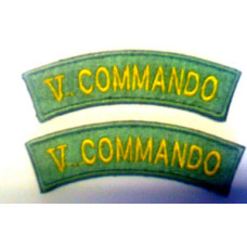 no 5 Commando shoulder titles