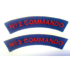 No 2 Commando shoulder titles
