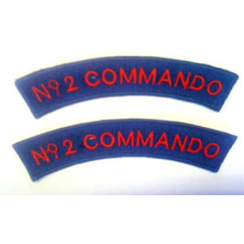 No 2 Commando shoulder titles