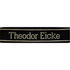 Theodor Eicke Cuff title