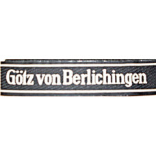 Gotz Von Berlichingen Cuff Title